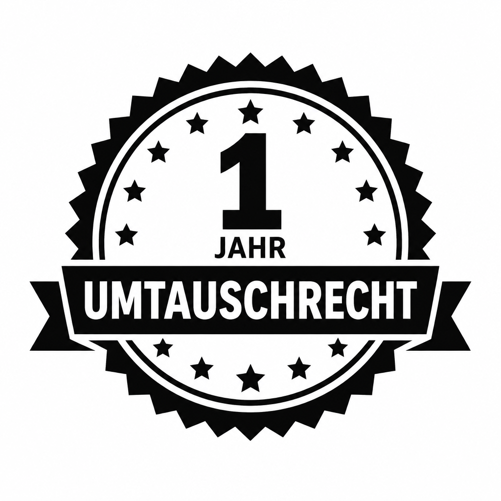 1 Jahr Umtauschrecht