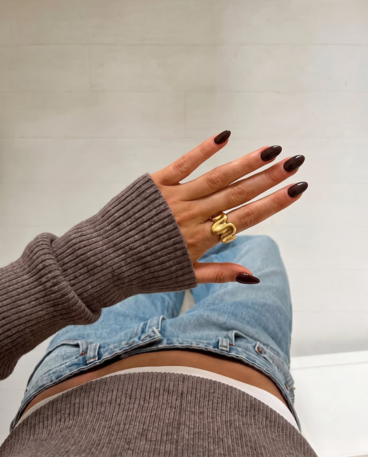 LAVA Ring Gold sacrivv