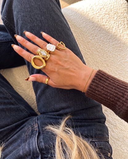 ROMY Ring worn on hand